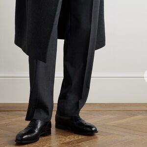 Church Diplomat Semi Brogue Classic Men Shoes Black Sz 9